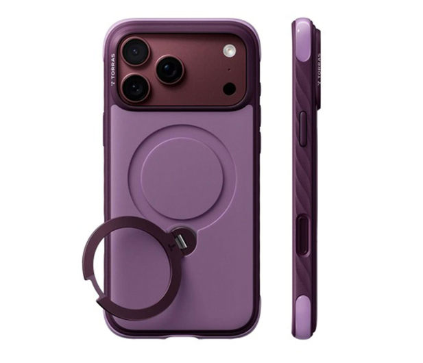 TORRAS Ostand Q3 Rugg do iPhone 18 Pro / 17 Pro MagSafe (purple) - 1586512 - zdjęcie 2